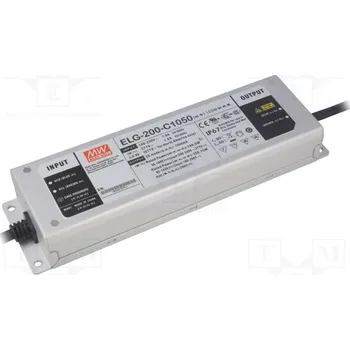 Napájecí zdroj pro osvětlení MEAN WELL ELG-200-C1050