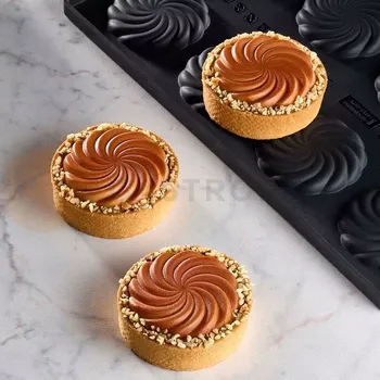 Kuchyňská sůl Silikonová forma na dokončování dezertů - Twirl 18 ml | PAVONI, TOP28S