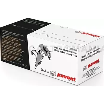 Výroba svíčky Průhledné cukrářské pouzdro - 400 mm, 100 ks. | PAVONI, RT40S