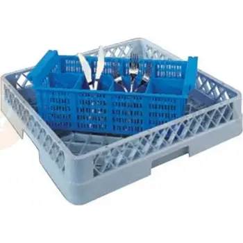 Přípravek do myčky Koš na příbory s 8 výklenky, 428x205x150 mm | PAVONI, CPOS