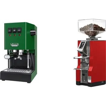 Kávovar Gaggia Classic E24 BC, green + Eureka Mignon Libra, CR ferrari…