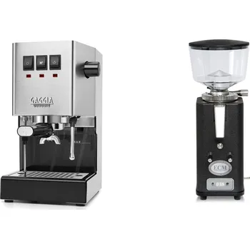 Kávovar Gaggia Classic E24 BC, stainless steel + ECM S-Automatik 64,…