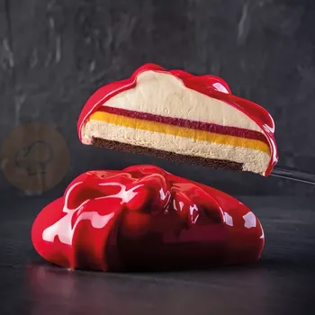 Kuchyňská sůl Silikonová mini forma na monoporce, srdce | PAVONI, KE076S