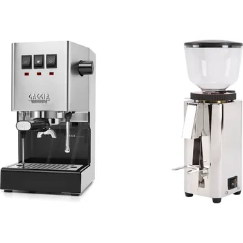Kávovar Gaggia Classic E24 BC, stainless steel + ECM C-Manuale 54
