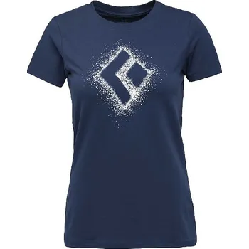 Dámské tričko Black Diamond triko KR dámské Chalked Up 2.0, modrá, S