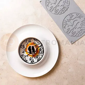 Čokoládová tyčinka Silikonová forma na konečnou úpravu dezertů - 310x160 mm - Me & You | PAVONI, GG072S