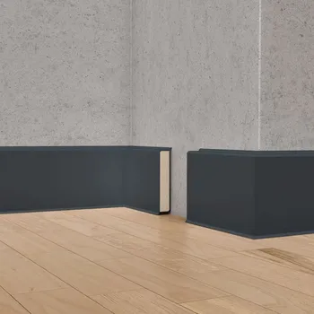 Podlahová lišta Döllken Soklová lišta Cubu flex life anthracite 60 mm