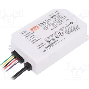 Napájecí zdroj pro osvětlení MEAN WELL ODLC-65A-1050