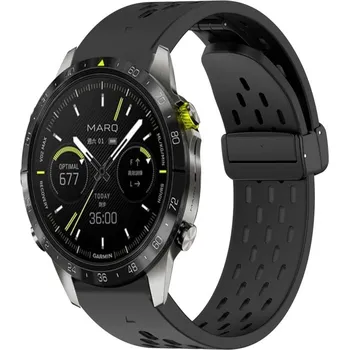 VSECHNONAMOBIL 94035 AIRY Silikonový řemínek pro Garmin Epix Pro Gen 2 47mm černý