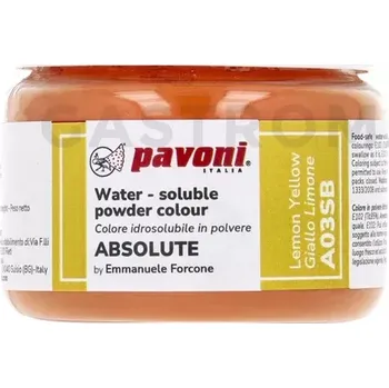 Výroba svíčky Práškové barvivo citronový pomeranč 50 g | PAVONI, A03SB