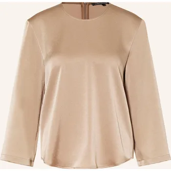 Luisa Cerano Dámská Halenka Ze Saténu, béžová, 44
