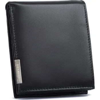 Peněženka Velká kožená pánská peněženka Zapínání: bez zapínání