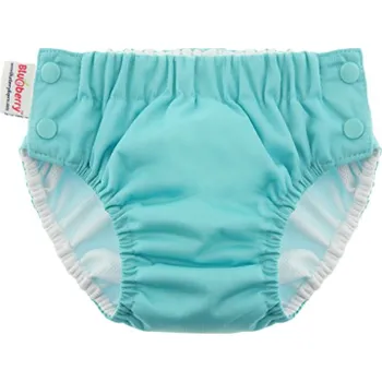 Kojenecké plavky Blueberry Plenkové plavky Freestyle - modrozelená (S)