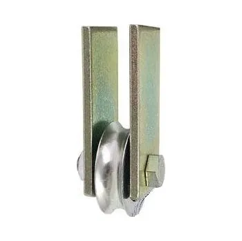 Pojezdové kolečko Kladka kovová s U drážkou - průměr 50mm