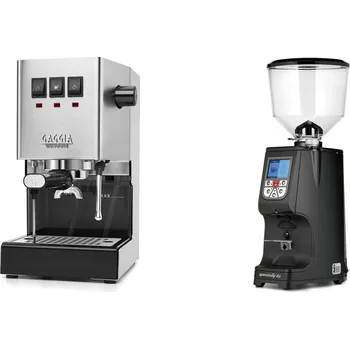 Kávovar Gaggia Classic E24 BC, stainless steel + Eureka Atom Specialty…