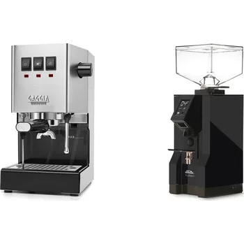 Kávovar Gaggia Classic E24, stainless steel + Eureka Mignon Turbo, BL…