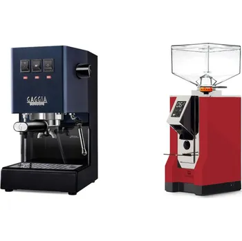 Kávovar Gaggia Classic E24, blue + Eureka Mignon Perfetto, CR ferrari…