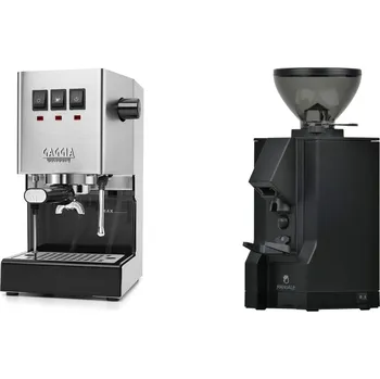 Kávovar Gaggia Classic E24 BC, stainless steel + Eureka Mignon Manuale,…
