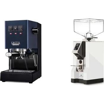 Kávovar Gaggia Classic E24, blue + Eureka Mignon Specialita, CR white