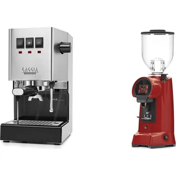 Kávovar Gaggia Classic E24 BC, stainless steel + Eureka Helios 75,…