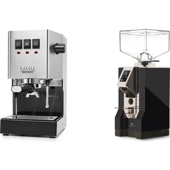 Kávovar Gaggia Classic E24, stainless steel + Eureka Mignon Specialita,…