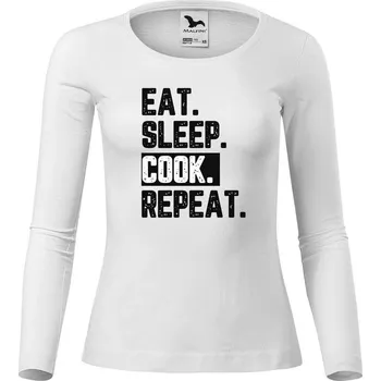 Dámské tričko DOBRÝ TRIKO Dámské bavlněné triko Cook Velikost: 3XL, Barva: Bílá