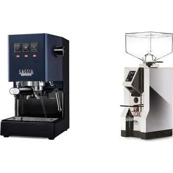 Kávovar Gaggia Classic E24, blue + Eureka Mignon Turbo, CR chrome