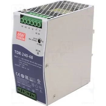 modulární přístroj a rozvaděč MEAN WELL TDR-240-48