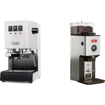 Kávovar Gaggia Classic E24 BC, white + Lelit William PL72