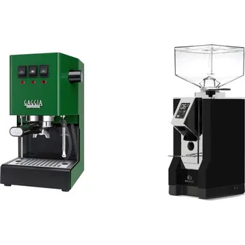 Kávovar Gaggia Classic E24 BC, green + Eureka Mignon Bravo, CR black