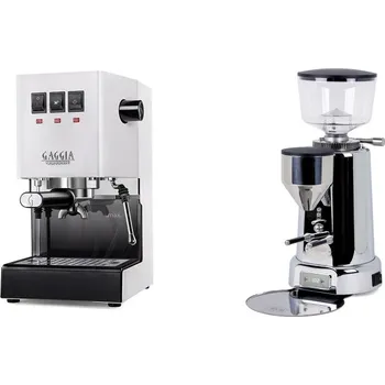 Kávovar Gaggia Classic E24 BC, white + ECM V-Titan 64