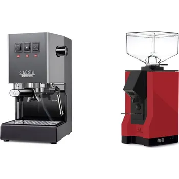Kávovar Gaggia Classic E24, grey + Eureka Mignon Silenzio, BL ferrari…