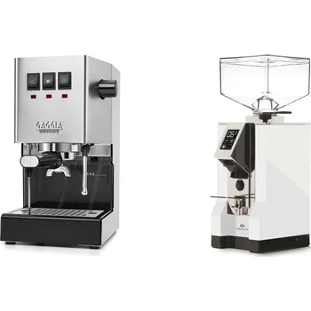 Kávovar Gaggia Classic E24 BC, stainless steel + Eureka Mignon…