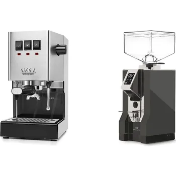 Kávovar Gaggia Classic E24 BC, stainless steel + Eureka Mignon…