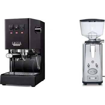 Kávovar Gaggia Classic E24, black + ECM S-Automatik 64
