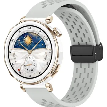 Ostatní příslušenství k chytrým hodinkám VSECHNONAMOBIL 93899 AIRY Silikonový řemínek pro Huawei Watch GT 5Pro 42mm šedý