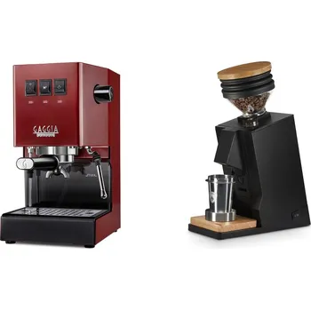 Kávovar Gaggia Classic E24 BC, red + Eureka Mignon Single Dose, Black &…