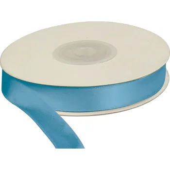 Stuha Titanum Stuha, saténová, NEBESKY MODRÁ, 12mm, 25m/bal.