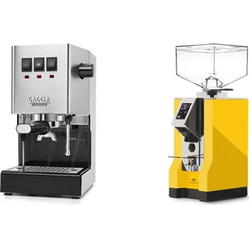 Kávovar Gaggia Classic E24 BC, stainless steel + Eureka Mignon…