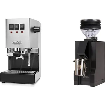 Kávovar Gaggia Classic E24 BC, stainless steel + Eureka Mignon Zero, BL…