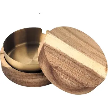 Popelník Popelník Ořech matné AM242