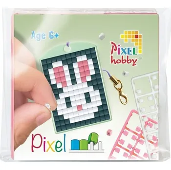 kreativní sada Pixelhobby Pixel klíčenka králík