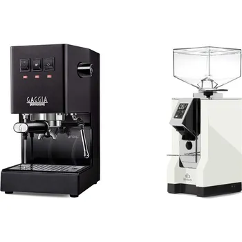 Kávovar Gaggia Classic E24 BC, black + Eureka Mignon Bravo, CR white