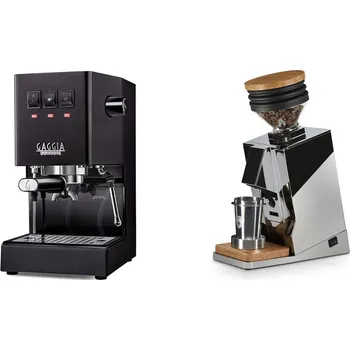 Kávovar Gaggia Classic E24, black + Eureka Mignon Single Dose, Chrome &…