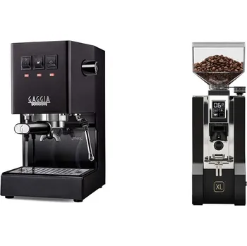 Kávovar Gaggia Classic E24 BC, black + Eureka Mignon XL, CR black