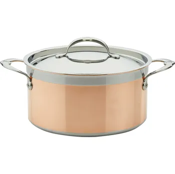 Hrnec Hrnec COPPERBOND 24 cm, 5,7 l, měď, Hestan