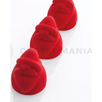 Kuchyňská sůl Silikonová forma na monoporce ve tvaru Santa Clause 12 ks. | PAVONI, PX4389S