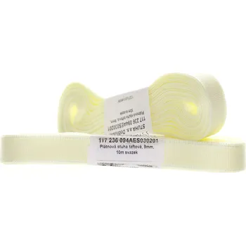 Stuha Stuha a.s. Dobruška Světle krémová 9 mm / svazek