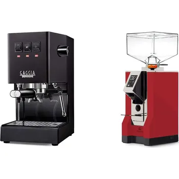 Kávovar Gaggia Classic E24, black + Eureka Mignon Perfetto, CR ferrari…