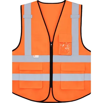reflexní vesta Korntex Munich Multifunkční reflexní vesta KX030 Signal Orange L/XL